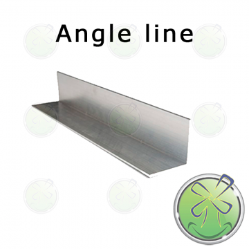 Angle line for outdoor use