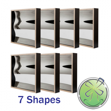 Distorting mirror set 50x50cm